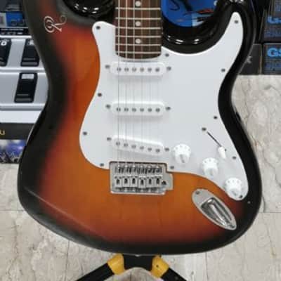 Roling's Stratocaster 22-fret sunburst electric guitar image 2