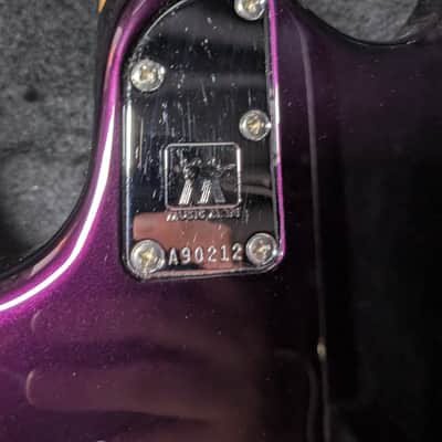 Ernie Ball Music Man Silhouette Special HSS HT 1997 Pearl Purple image 4