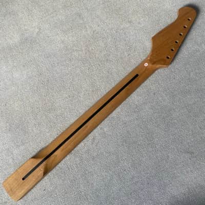 Harley Benton Roasted Maple Guitar Strat Style Neck, 21 Frets Fingerboard image 2