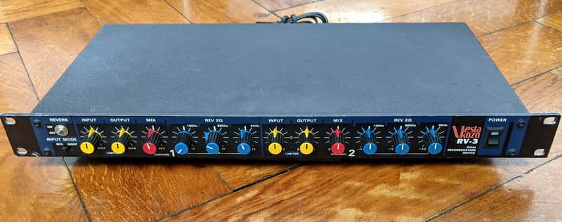 With demo video: Vesta Kaza RV-3 stereo spring reverb with EQ