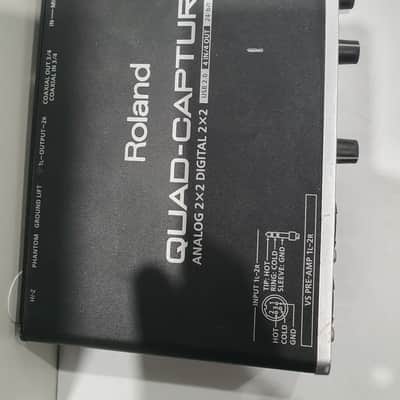 Roland UA-55 Quad-Capture USB 2.0 Audio Interface 2010s - Black image 1