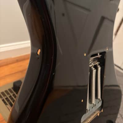 Squier MIJ Standard Stratocaster with Maple Fretboard 1984 - 1988 - Black image 13