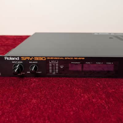 Immagine Roland SRV-330 Dimensional Space Reverb 1993 - 1998 - Black Rackmount Rack Mount Effects Unit - 5