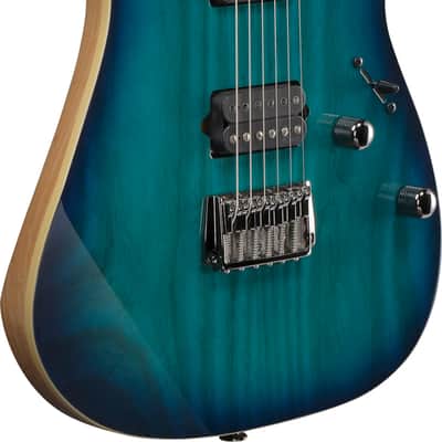 Ibanez RG Prestige 6 String Electric Guitar w/Case - Nebula Green Burst (RG652AHMFXNGB) image 6