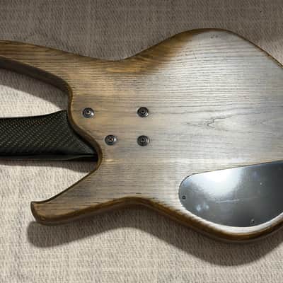 Status Graphite S2 custom 2010s 5 string headless bass image 11