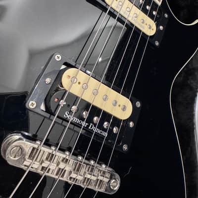 ESP Eclipse-I Guitar, Black, with Seymour Duncan Pickups 2008 - Black image 8