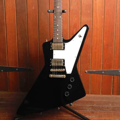 Epiphone Explorer Electric Guitar Ebony 2011 Pre-Owned image 2