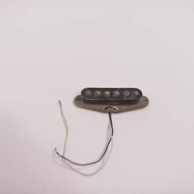 1975 Vintage Fender Stratocaster Middle Neck Pickup Gray-Bottom Flat-Pole 5.35K Electric Guitar 1970's image 2