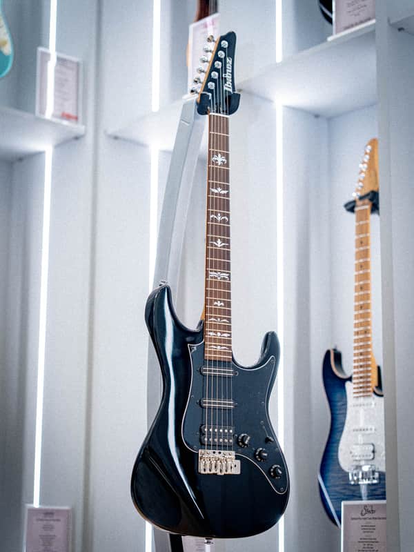 Ibanez ATZ300-BK 25th Anniversary Premium Andy Timmons Signature 2024 - Present - Black image 1