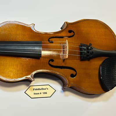 Jackson Guldan 4/4 adult violin 1940-1950 - original finish image 2