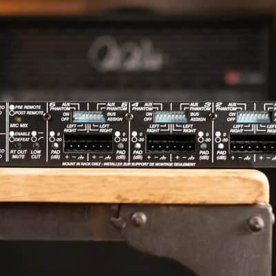 Architectural Acoustics by Peavey SMR 821a Stereo Mic/Line Program Audio Mixer - Used image 7