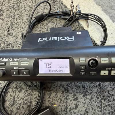 Roland TD-4 Drum Sound Module 2009 - 2019 - Black image 1