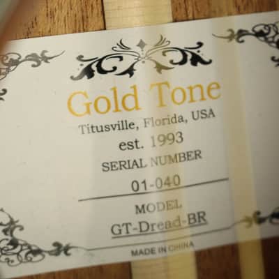 USED Goldtone GT-Dread (040) image 12