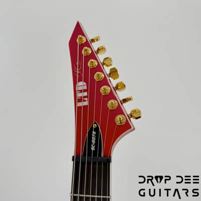 ESP LTD Stephen Carpenter SC-607B Baritone 7-String Electric Guitar w/ Case - Magenta Metallic image 10