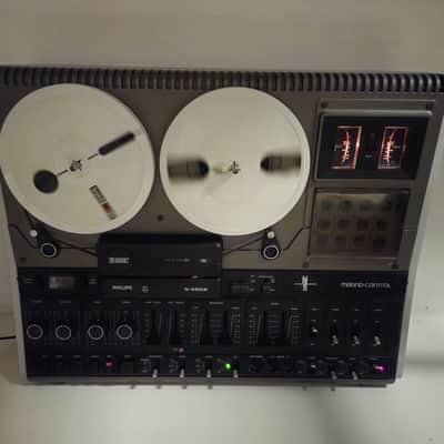 Philips - 4506 - Stereo Tape Deck - New belts - Dust cover image 2