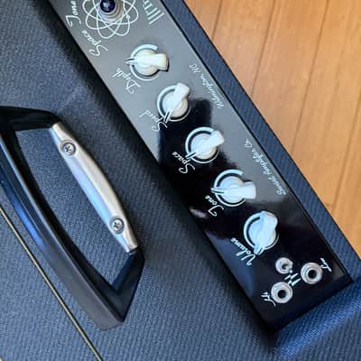 Swart STR Tuxedo Tremolo - Black Tuxedo with NIghtLight Jr. Blue Attenuator image 3