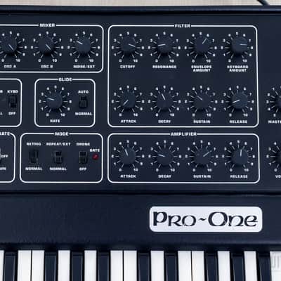 1982 Sequential Circuits Pro-One Model 100 Vintage Monophonic Analog Synthesizer image 4