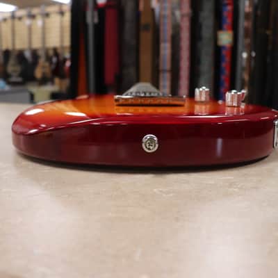 STERLING MUSIC MAN LUKE HSS HERITAGE CHERRY BURST ST-LK100HSS-HCB-R2-C ELECTRIC GUITAR image 7
