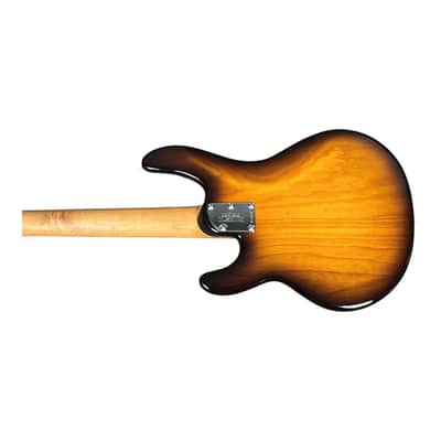 Ernie Ball Stingray 4 H Special SHORT SCALE, Tobacco Sunburst/ Roasted Maple 6.8 LBS *IN STOCK* image 2