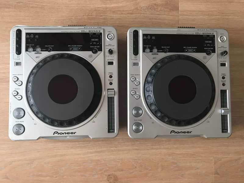Pioneer CDJ 800 MK2 (pair) | Reverb Canada