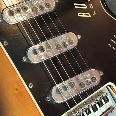 Burns London Split Sonic from 1964 in red-sunburst finish "Made in England" image 7