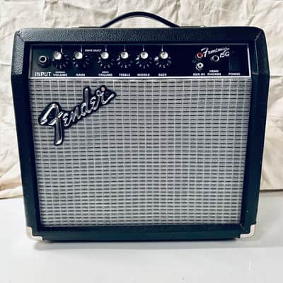 Fender Frontman 15G Series II 2-Channel 15-Watt 1x8" Guitar Practice Amp 2002 - 2010 - Black image 1