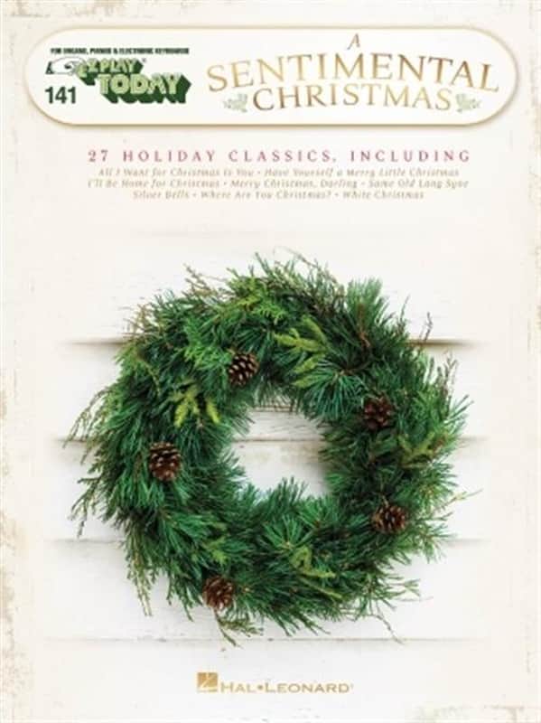 A Sentimental Christmas E-Z Play Today #141 Softcover image 1