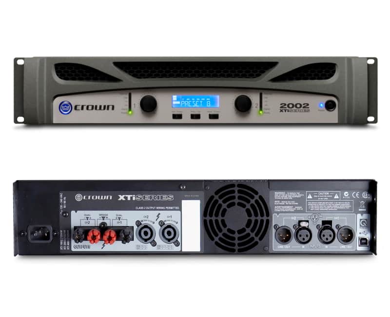 Crown XTI 2002 2-Channel 2000w Power Amplifier | Reverb