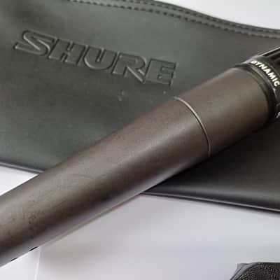1980s/early-90s Shure SM57 Cardioid Dynamic Microphone - made in Mexico image 5
