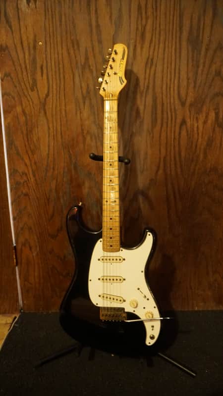 Ibanez Blazer 1981 Black Owned by Adrian Belew of King Crimson/Talking Heads/Frank Zappa image 1