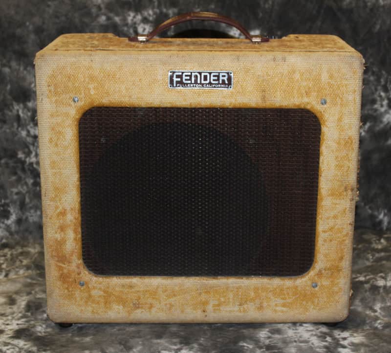 1950 Fender - Deluxe Wide Panel Tweed Amp image 1