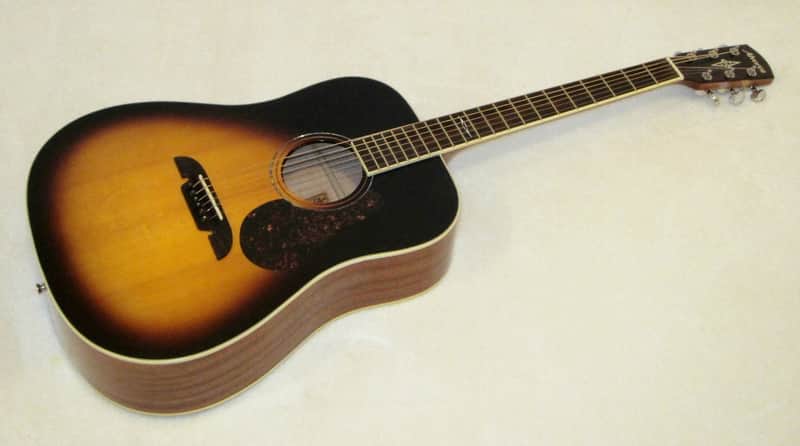 Alvarez Artist Series AD-60 AD60SB Sunburst Acoustic Dreadnought Guitar image 1