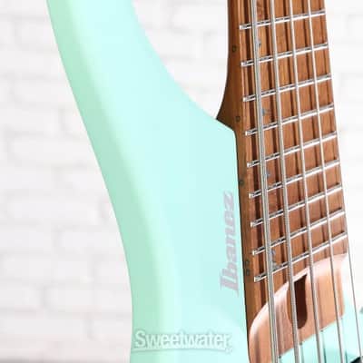 Ibanez Bass Workshop EHB1005MS Bass Guitar - Sea Foam Green Matte (EHB1005MSSFMd1) image 3