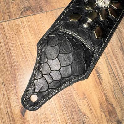 Carlino Carlino Knights Templar Strap 2026 - Black scale leather image 6