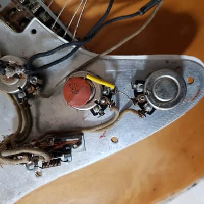 Fender Stratocaster 1962 Natural Slab board/veneer Transition month image 12