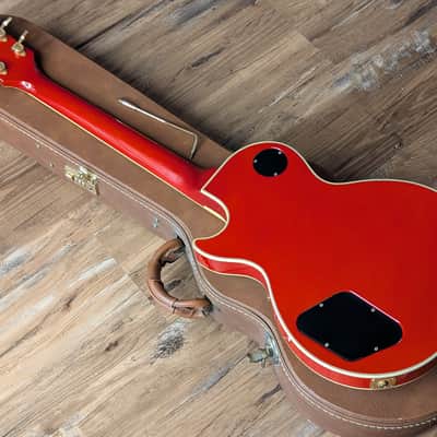 1985 Gibson Les Paul Custom Electric Guitar Ferrari Red Tim Shaw 100% Original 10.4Lbs image 19