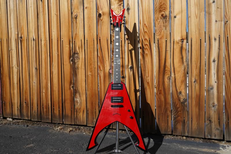 Dean USA Custom Shop Michael Amott Tyrant - Blood Red w/ Black Bevels 6-String (Includes Hard Case) image 1