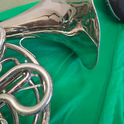 Holton H179 Farkas Double French Horn 2010s - Clear-Lacquered Nickel-Silver image 4