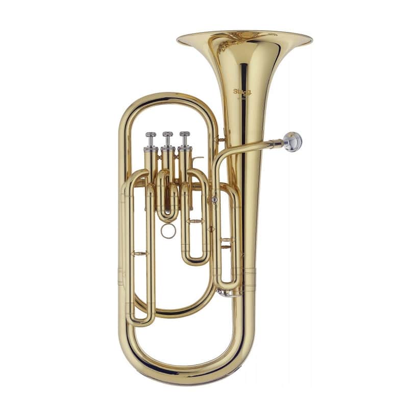 Stagg Bb Baritone w/ 3 Valves & Case image 1