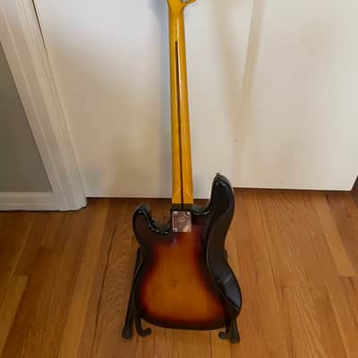 Fender Fretless Jazz P Bass - Custom Build Sunburst image 4