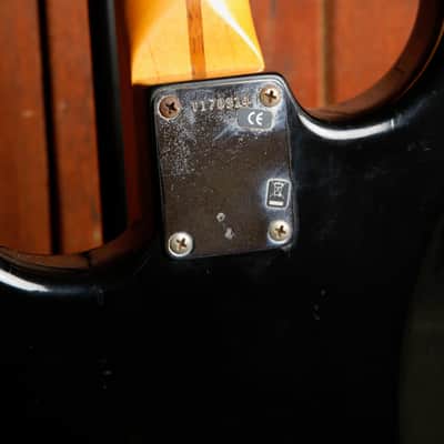 Fender American Vintage '57 Stratocaster Black Electric Guitar 2007 Pre-Owned image 18