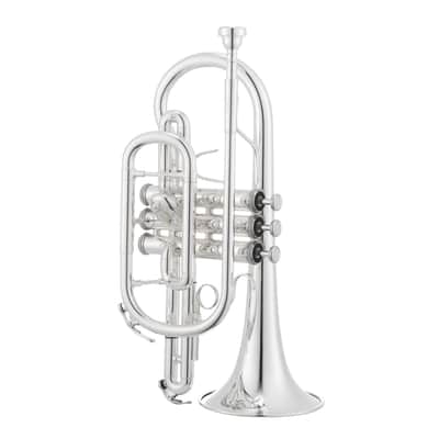 Jupiter Jcr700s Cornet 700 Series Silver image 1