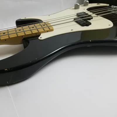 Peavey Fury 1995 Black Electric Bass Guitar 90s Made in USA MIA Maple Fretboard Neck P Style image 6