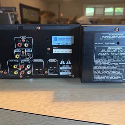 Pioneer CLD-V840 LD/CD Multi Laser Disc Player Tray Doesn't Open Needs Belts image 8