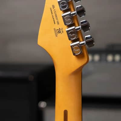 Fender American Professional II Stratocaster Thinline - Transparent Daphne Blue with Hardshell Case - Used image 6