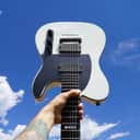 ESP E-II TB-7 Baritone - Snow White 7-String Electric Guitar w/ Case (2023)