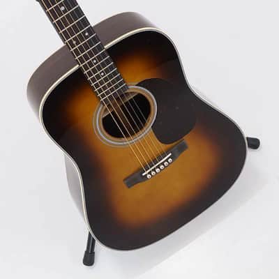 Martin Standard Series D-28 D-14 Fret Dreadnought - Gloss 1935 Sunburst Spruce Top with Rosewood Back and Sides image 3