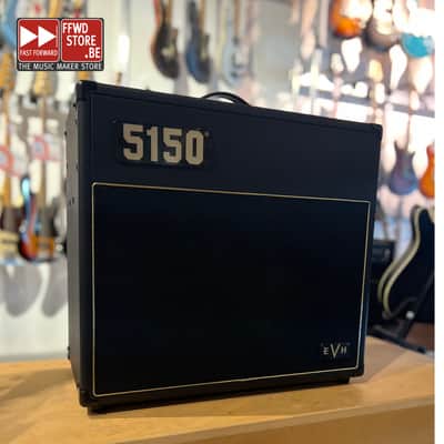 EVH 5150 Iconic Series EL34 2-Channel 40-Watt 1x12" Guitar Combo- Black image 2