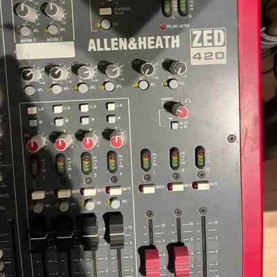 Allen & Heath ZED-420 16-Channel 4-Bus Mixer 2007 - Present - Black/Red image 2