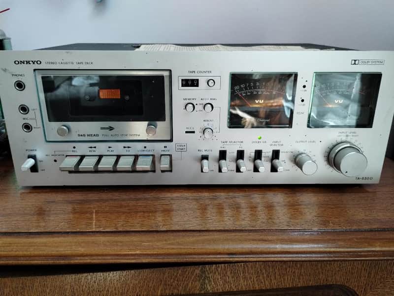 Onkyo TA 630d cassette deck in excellent condition, serviced - 1970's image 1